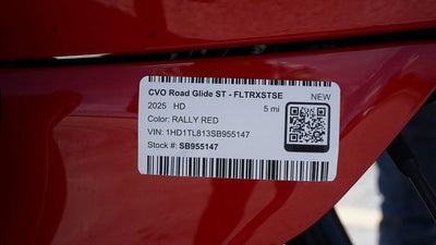 2025 Harley-Davidson FLTRXSTSE - CVO Road Glide ST Base