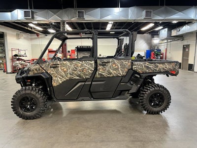 2026 Can-Am Defender MAX X mr HD11 with half-doors Dark Wildland Camo Base