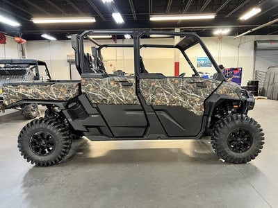 2026 Can-Am Defender MAX X mr HD11 with half-doors Dark Wildland Camo Base