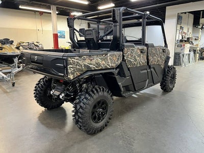 2026 Can-Am Defender MAX X mr HD11 with half-doors Dark Wildland Camo Base
