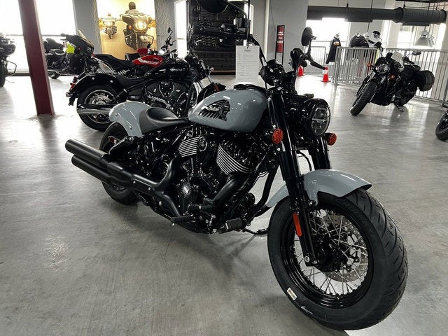 2025 Indian Chief Bobber Dark Horse Storm Gray Base