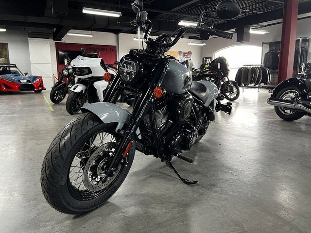2025 Indian Chief Bobber Dark Horse Storm Gray Base