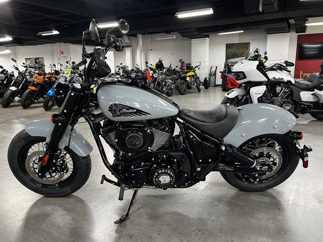 2025 Indian Chief Bobber Dark Horse Storm Gray Base