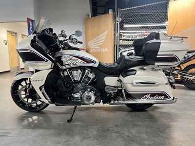2026 Indian Pursuit Limited Signature Series Frontier Pearl / Revere Red Base