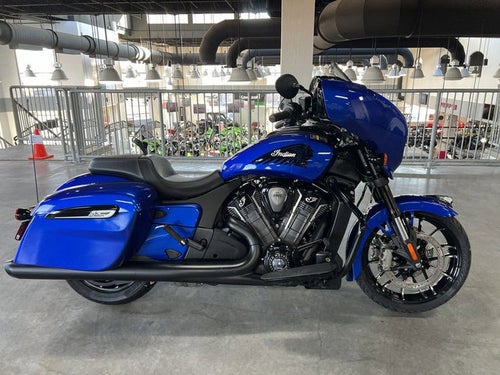 2026 Indian Chieftain Dark Horse w/PowerBand Audio Deep Blue Base