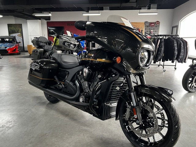 2026 Indian Chieftain PowerPlus Dark Horse 112 Black Crystal w/Black M Base