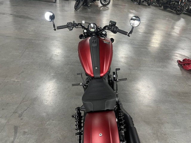 2025 Indian Scout Bobber Limited Sunset Red Smoke Base