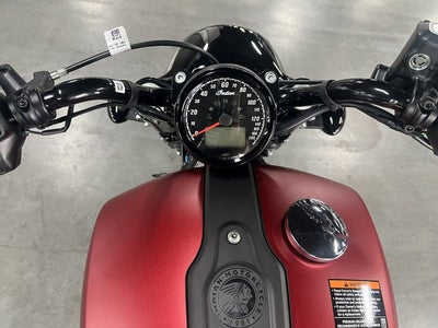 2025 Indian Scout Bobber Limited Sunset Red Smoke Base