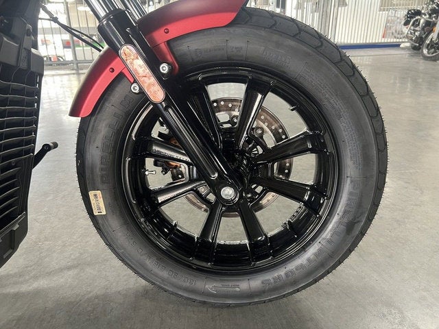 2025 Indian Scout Bobber Limited Sunset Red Smoke Base