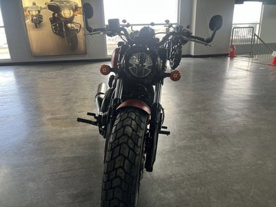 2025 Indian Scout Bobber Limited Sunset Red Smoke Base