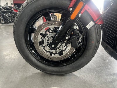 2025 Indian Scout Bobber Limited Sunset Red Smoke Base