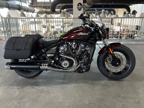 2025 Indian Super Scout Maroon Metallic With Graphics Base
