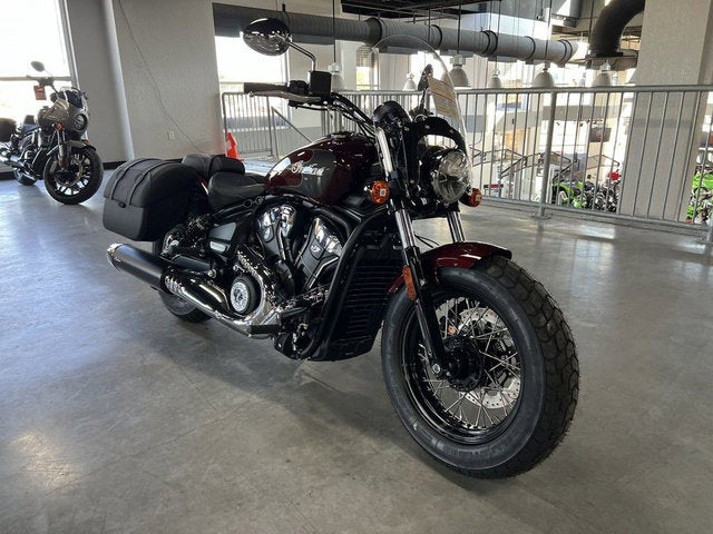 2025 Indian Super Scout Maroon Metallic With Graphics Base