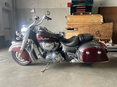 2019 Indian Springfield Steel Gray Burgundy Metallic