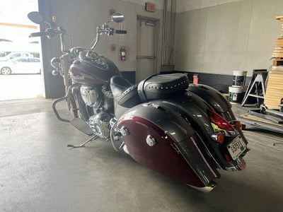 2019 Indian Springfield Steel Gray Burgundy Metallic