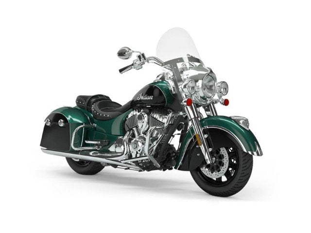 2019 Indian Springfield Metallic Jade Thunder Black