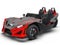 2026 Polaris Slingshot R Manual Radiant Gray With Indy Red Pearl Base