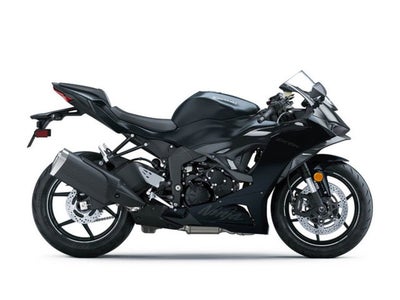 2024 Kawasaki Ninja ZX-6R Metallic Flat Spark Black/Ebony Base