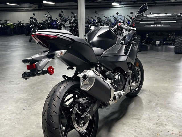 2026 Kawasaki Ninja 500 ABS Metallic Flat Spark Black Base