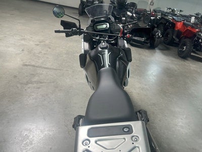 2025 Kawasaki KLR 650 Pearl Crystal WhiteMetallic Carbon Gray A