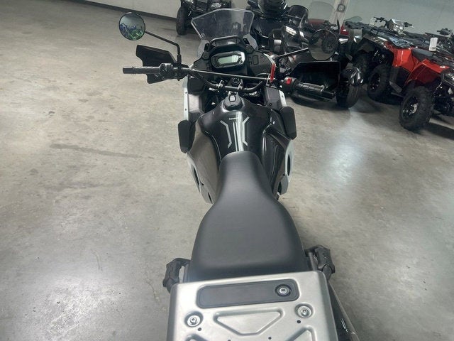 2025 Kawasaki KLR 650 Pearl Crystal White/Metallic Carbon Gray Base
