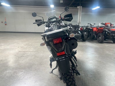 2025 Kawasaki KLR 650 Pearl Crystal White/Metallic Carbon Gray Base