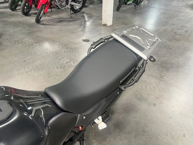 2025 Kawasaki KLR 650 Pearl Crystal White/Metallic Carbon Gray Base