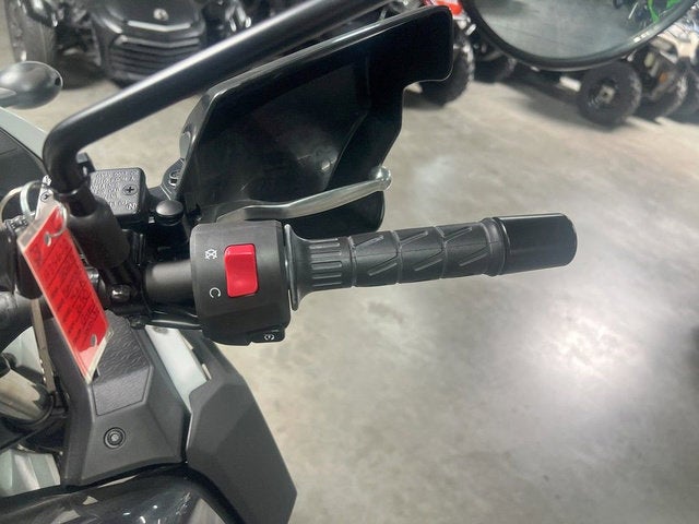 2025 Kawasaki KLR 650 Pearl Crystal WhiteMetallic Carbon Gray