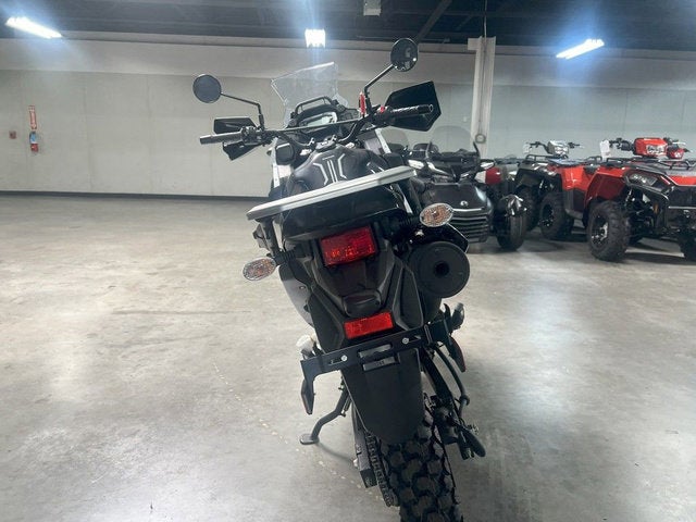 2025 Kawasaki KLR 650 Pearl Crystal WhiteMetallic Carbon Gray