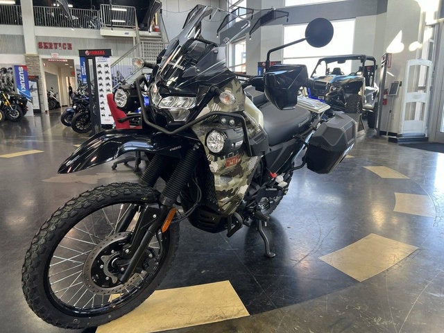 2025 Kawasaki KLR 650 Adventure ABS Cypher Camo Beige Base
