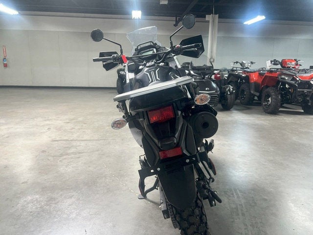 2025 Kawasaki KLR 650 S Pearl Crystal WhiteMetallic Carbon Gray