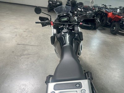 2025 Kawasaki KLR 650 S Pearl Crystal WhiteMetallic Carbon Gray