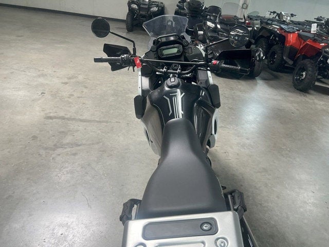 2025 Kawasaki KLR 650 S Pearl Crystal WhiteMetallic Carbon Gray