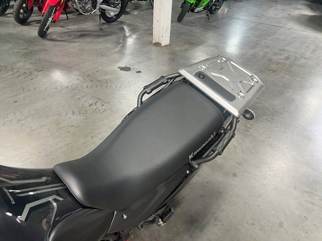 2025 Kawasaki KLR 650 S Pearl Crystal WhiteMetallic Carbon Gray