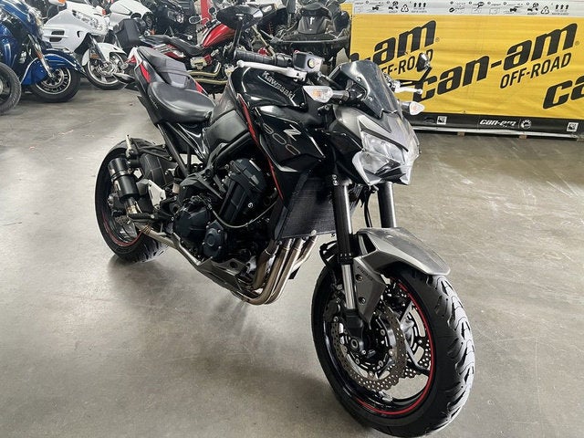 2023 Kawasaki Z900 ABS Metallic Black/Graphite Gray/Flat Black Base