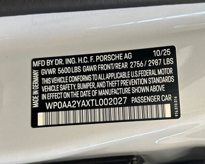 2026 Porsche Panamera 4