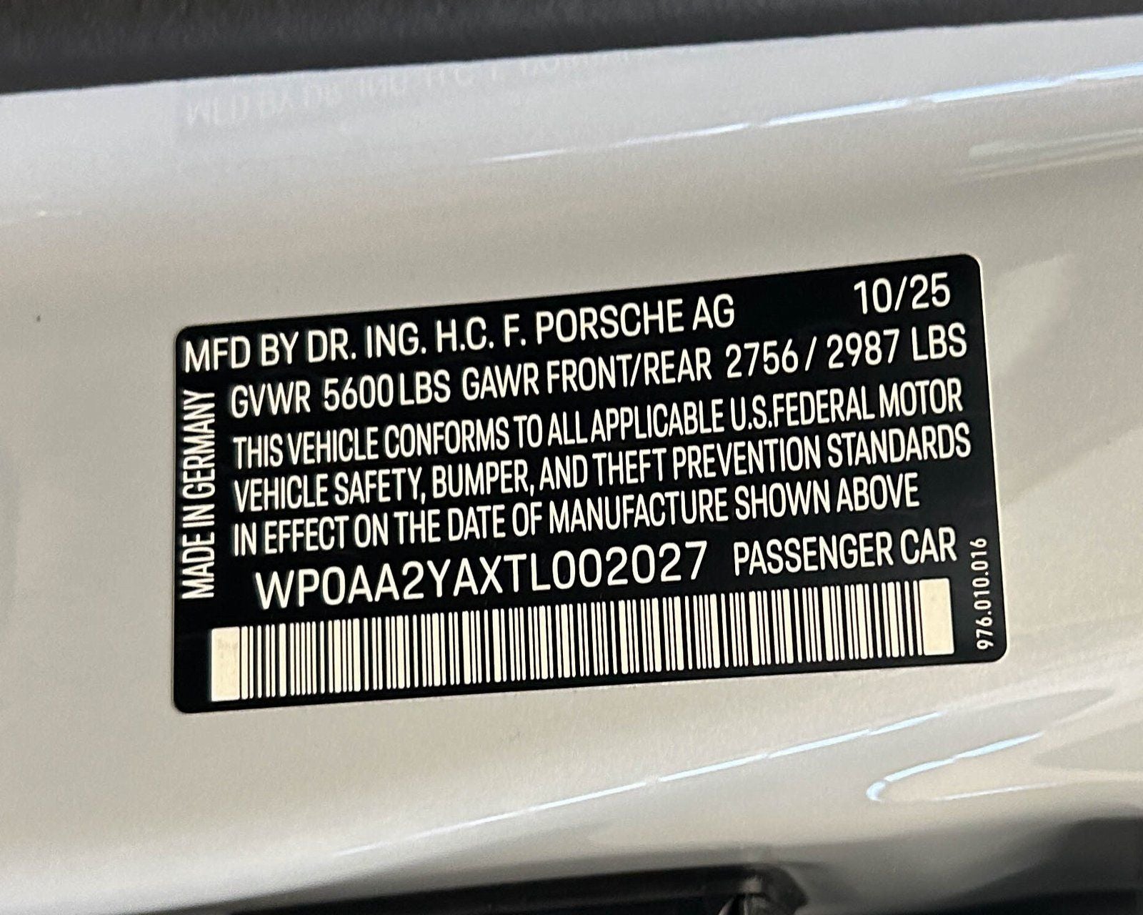 2026 Porsche Panamera 4