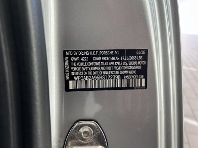 2017 Porsche 911 Carrera S