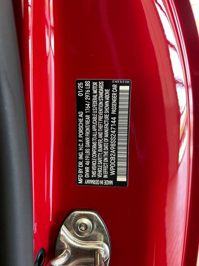 2025 Porsche 911 Carrera GTS