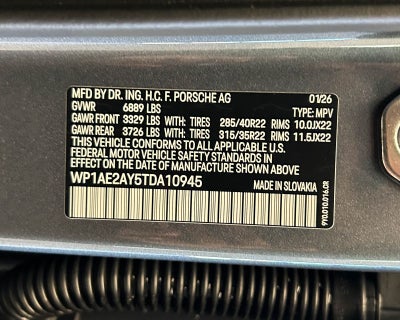 2026 Porsche Cayenne E-Hybrid E-Hybrid