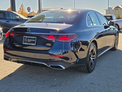 2026 Mercedes-Benz E-Class E 350 4MATIC®