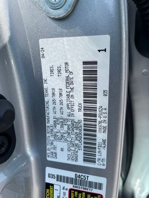 2024 Toyota Tundra SR5
