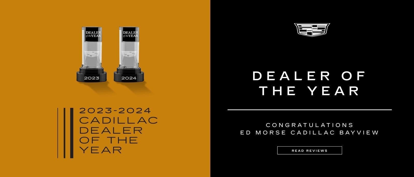 Cadillac Dealer Of The Year at Ed Morse Auto Group in Delray Beach FL